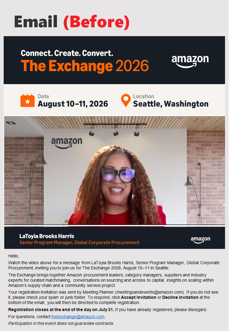 Amazon The Exchange Before