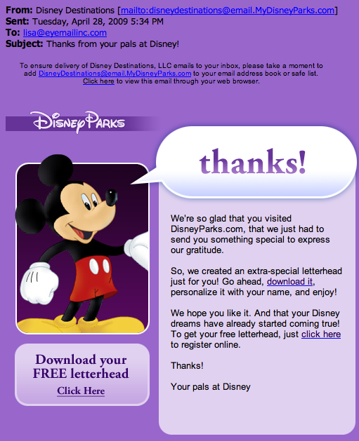 mickey-mailer